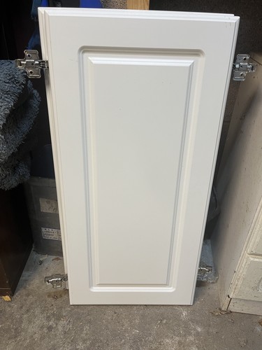 White fitted wardrobe doors - white,