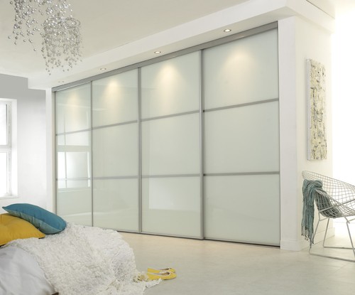 Polar white sliding - , wardrobe