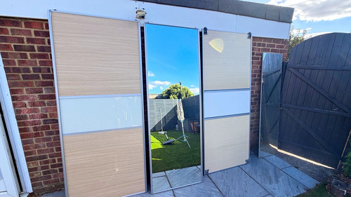 Sliding wardrobe doors - b&q,