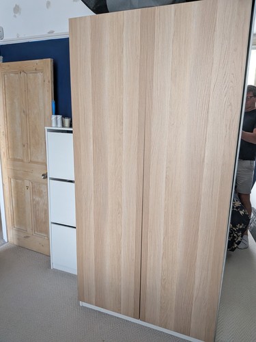 Ikea wardrobe doors 50cm - 4x,